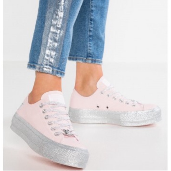 Conv&Maley Ctas Lift Low Top Pink Dogwood W AUTHEN - Picture 2 of 8